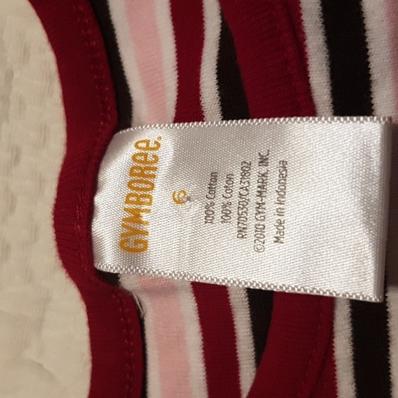 Gymboree striped size 6 tshirt - Picture 3 of 3